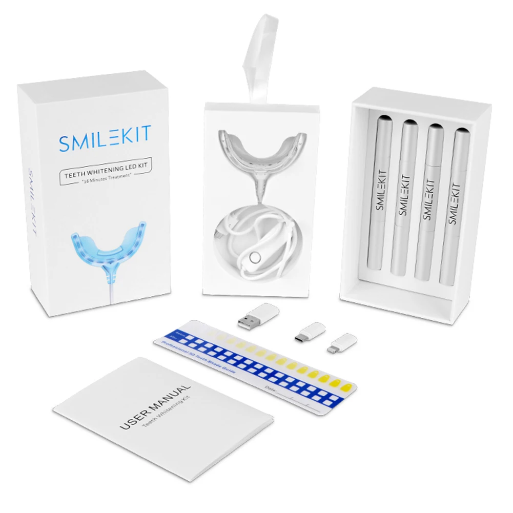 Teeth Whitening Laser - Smart Timing 16 LED Cold Light
