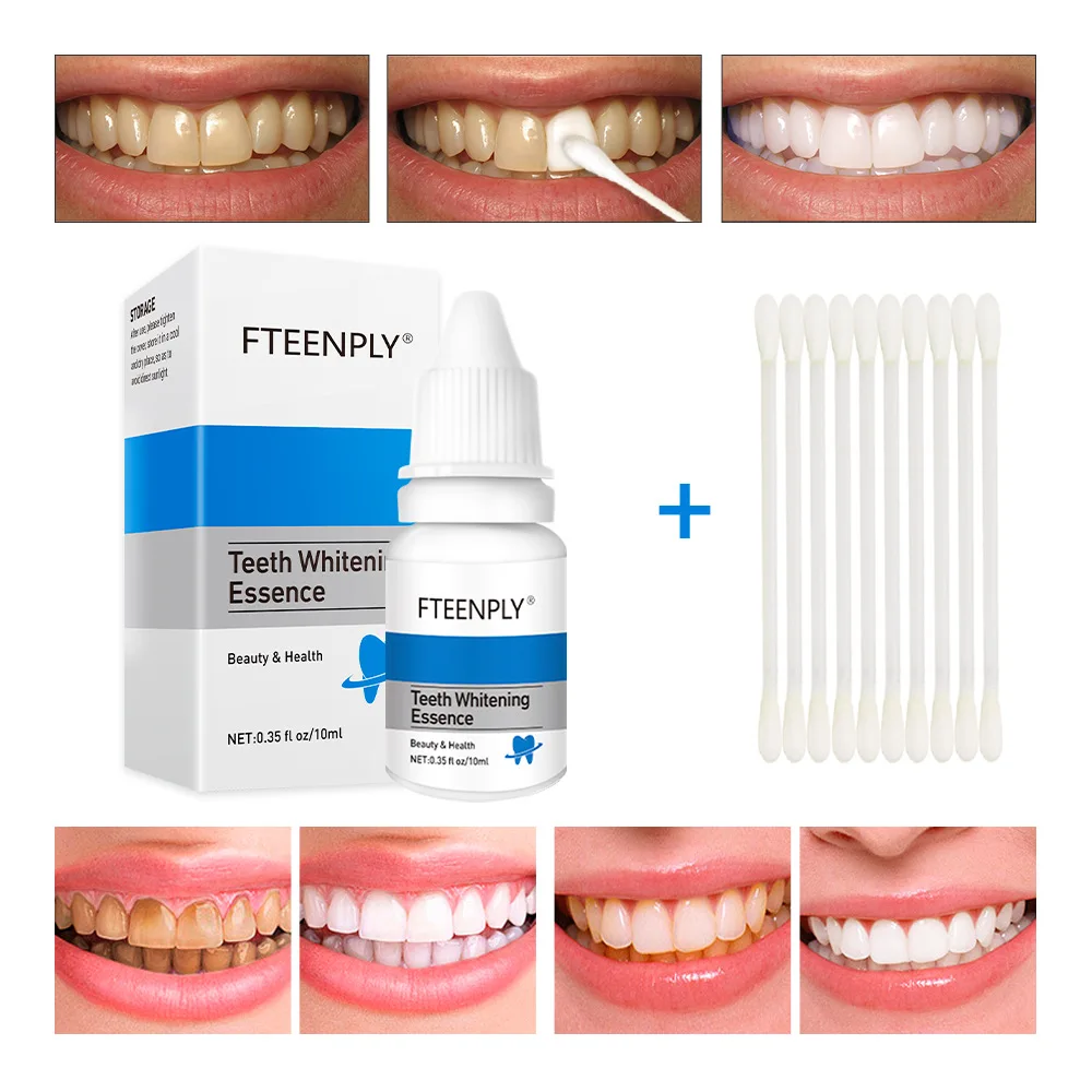 Teeth Whitening Natural - FTEENPLY Teeth Whitening Essence Powder Oral