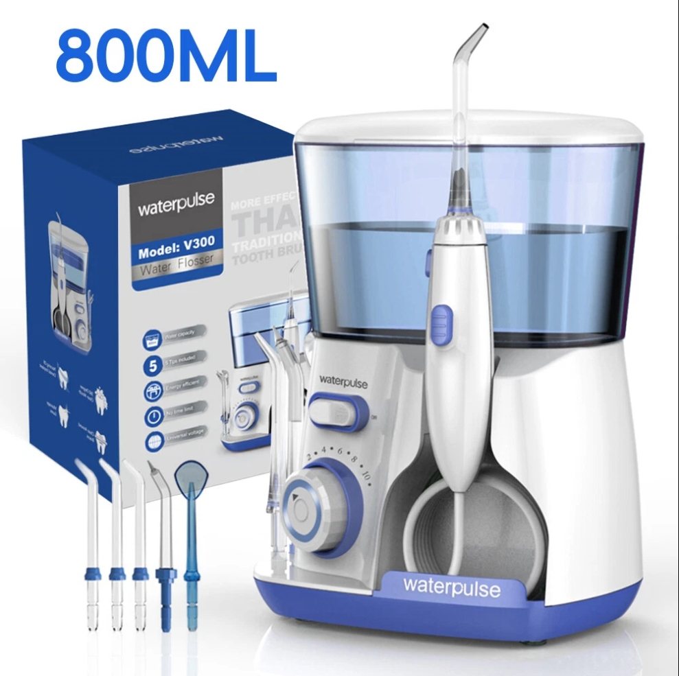 Teeth Whitening For Braces - Waterpulse V300 800ml Electric Water Flosser