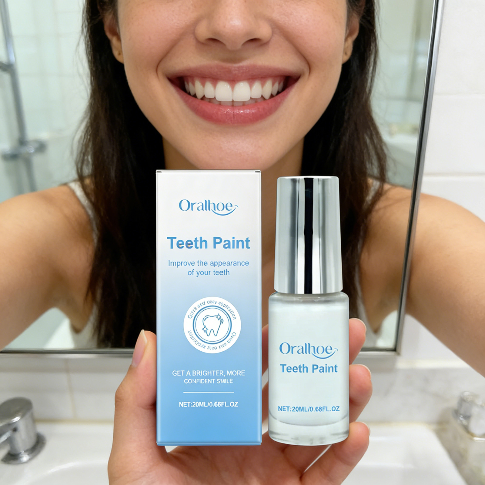 Teeth Whitening Instant - 20ml Teeth Whitening Paint - Instant