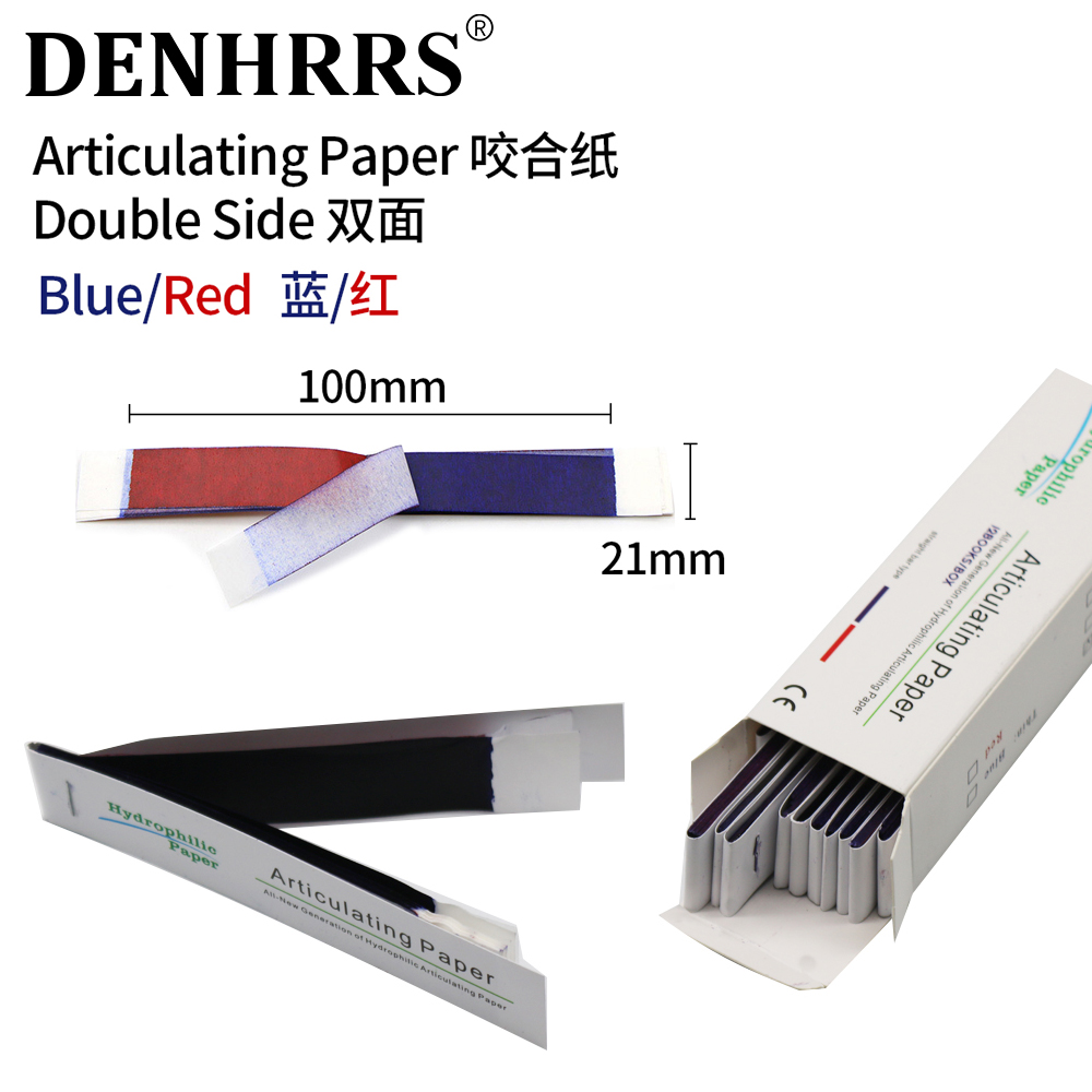 Teeth Whitening Products - Articulating Paper Dentist Lab Products Double-sided