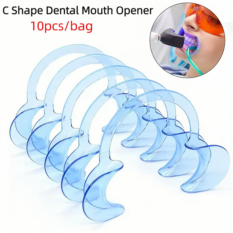 Teeth Whitening Zoom - 10pcs Dental Cheek Retractor C Shape