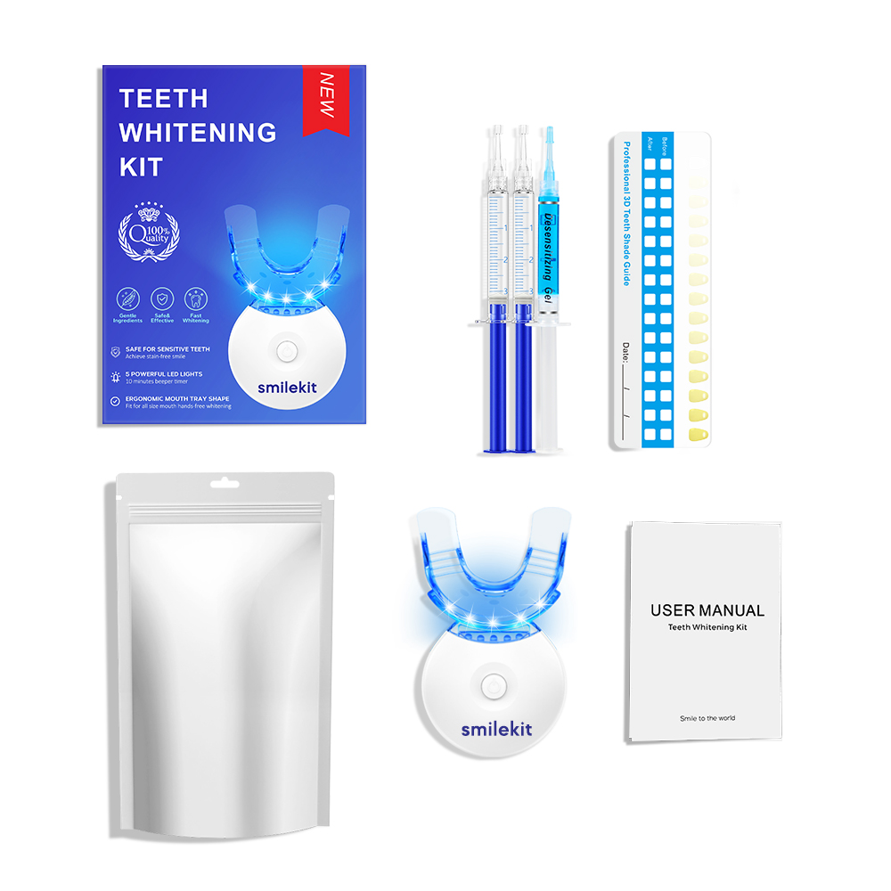 Teeth Whitening Kit - 5X LED L - Teeth Whitening Results recension och pris