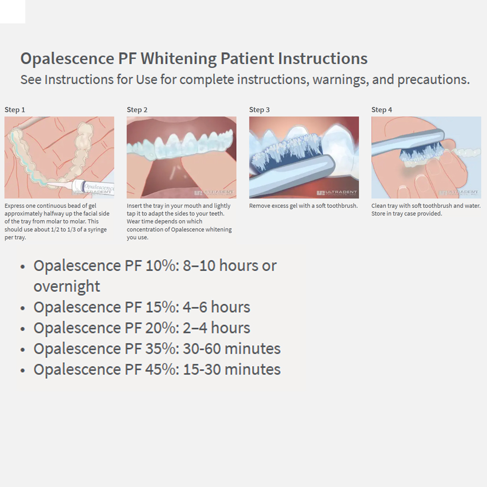 Opalescence Whitening 20% PF 2 - Teeth Whitening Opalescence recension och pris