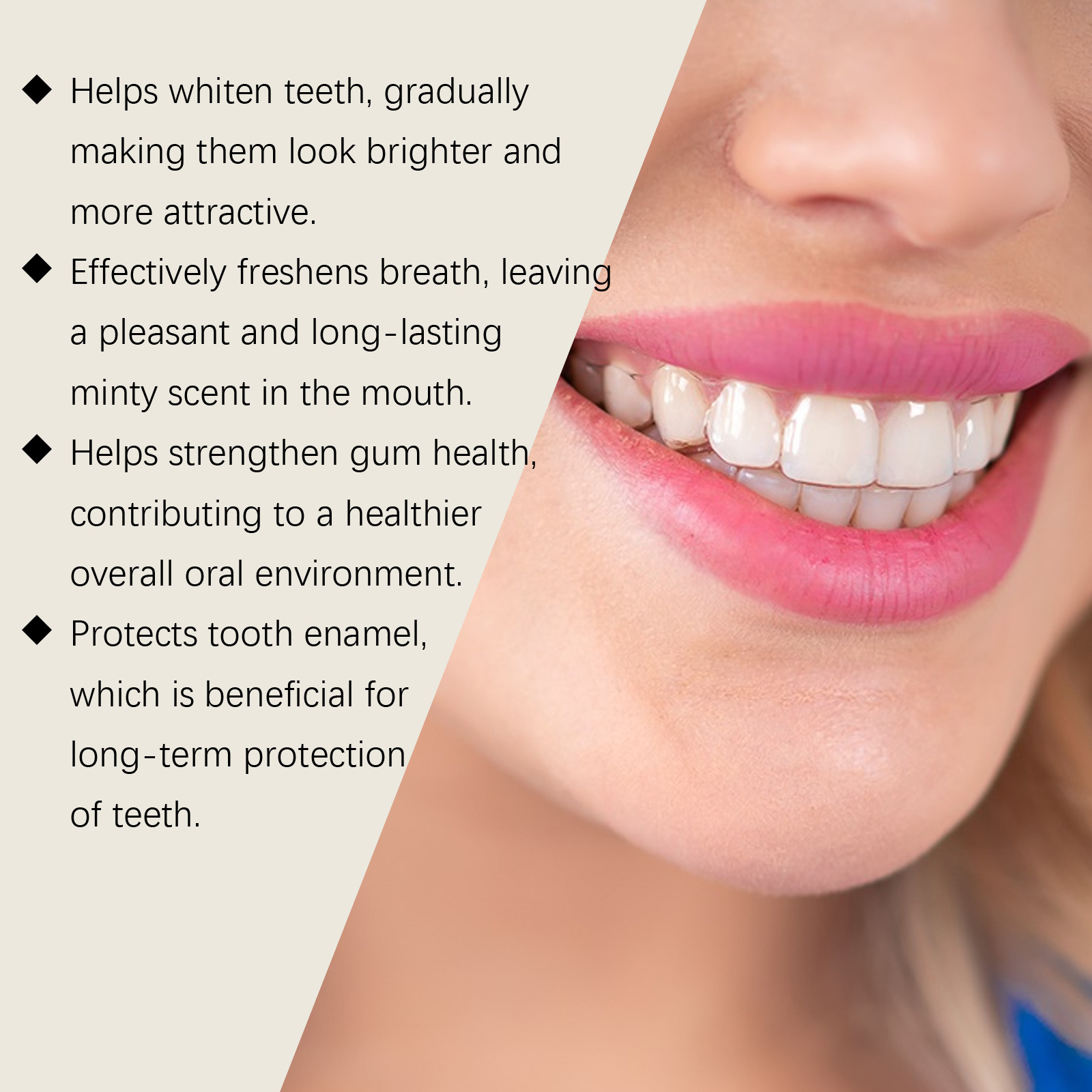 Teeth Refresh Toothpaste White - Teeth Whitening Natural recension och pris