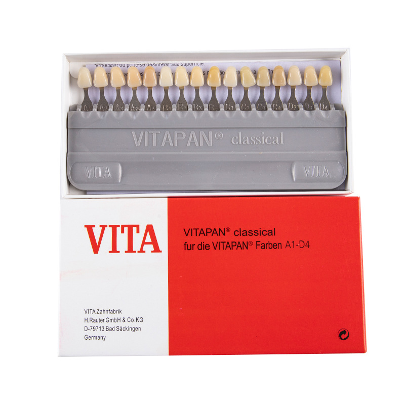 VITA 16 Colors Teeth Shade Gui - Teeth Whitening Shade Guide recension och pris