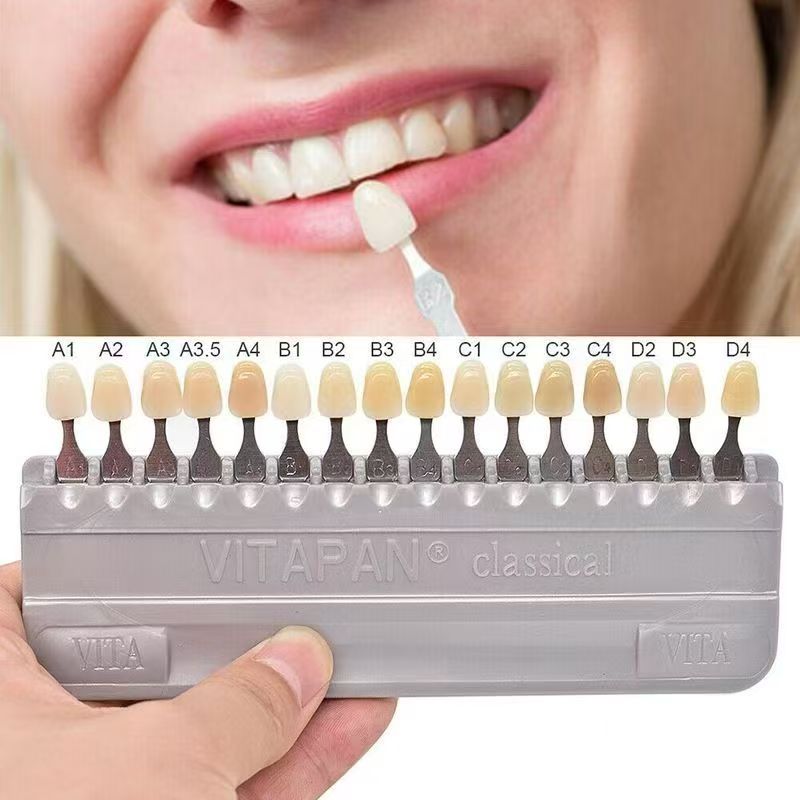 VITA 16 Colors Teeth Shade Gui - Teeth Whitening Shade Guide recension och pris