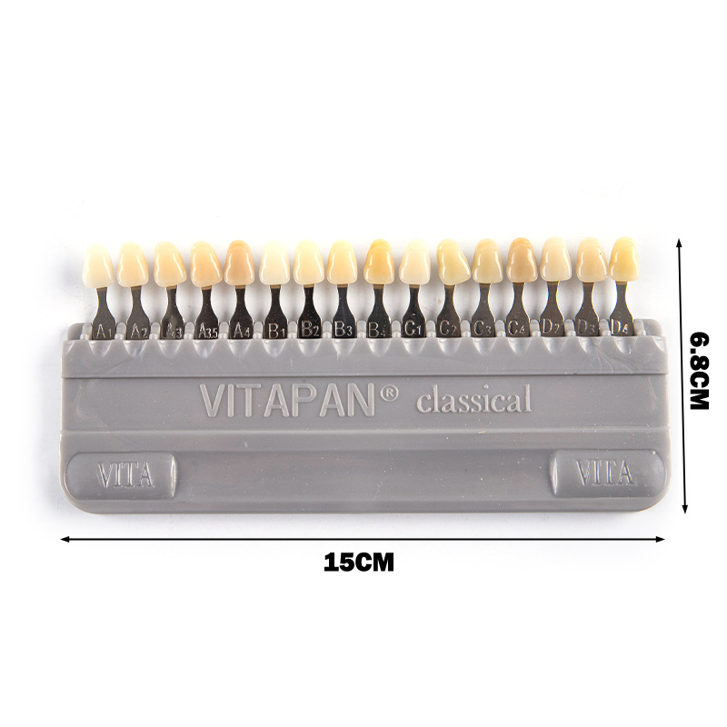VITA 16 Colors Teeth Shade Gui - Teeth Whitening Shade Guide recension och pris