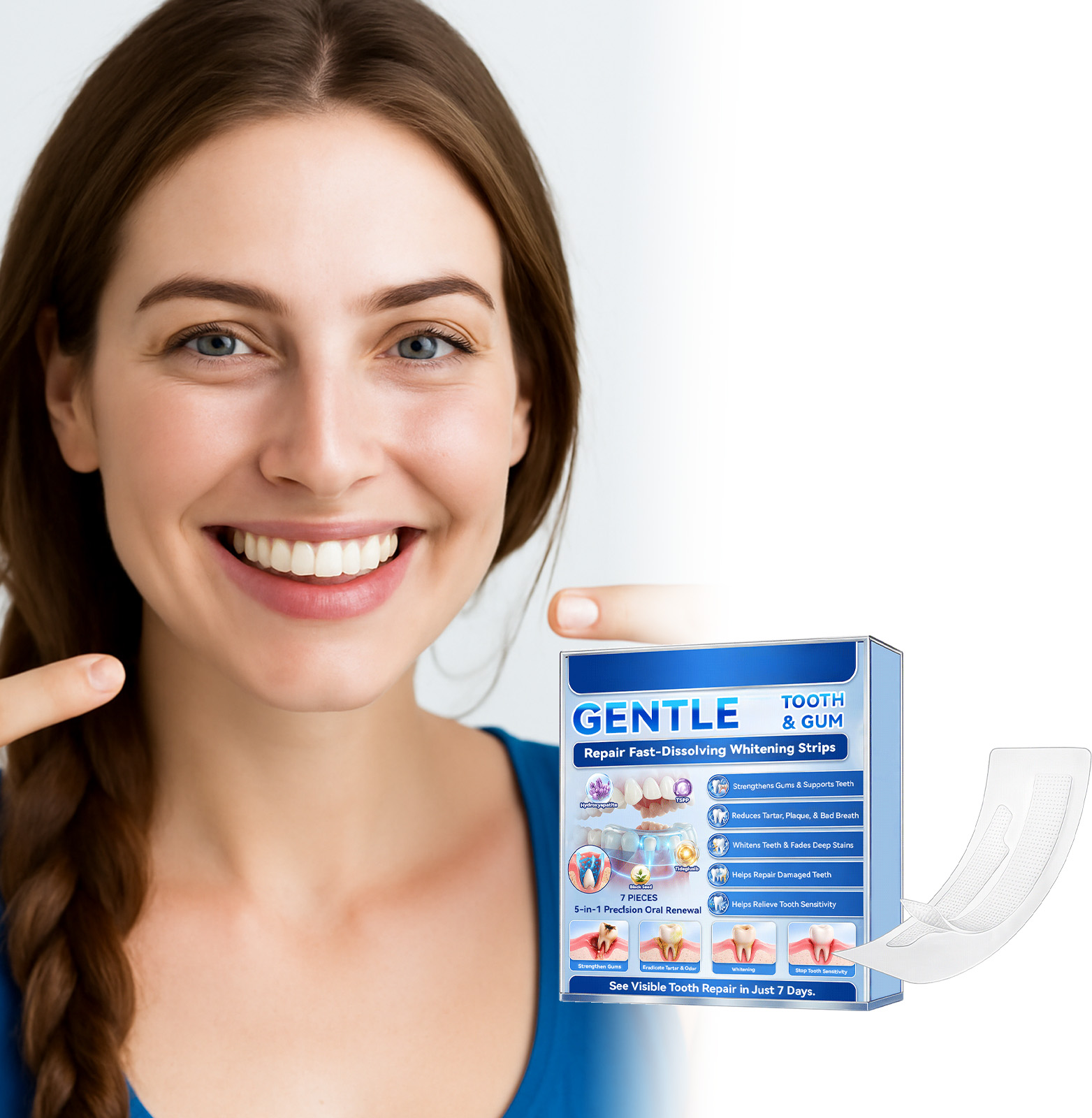 Teeth Whitening Strips Fast Re - Teeth Whitening Results recension och pris