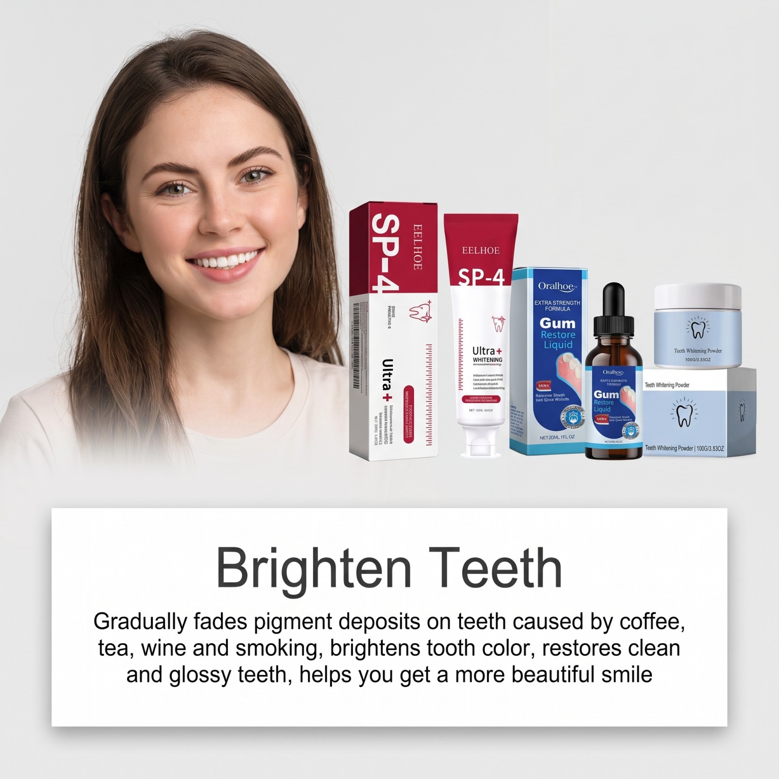 Oral Care Combo Set Whitening  - Teeth Whitening Instant recension och pris