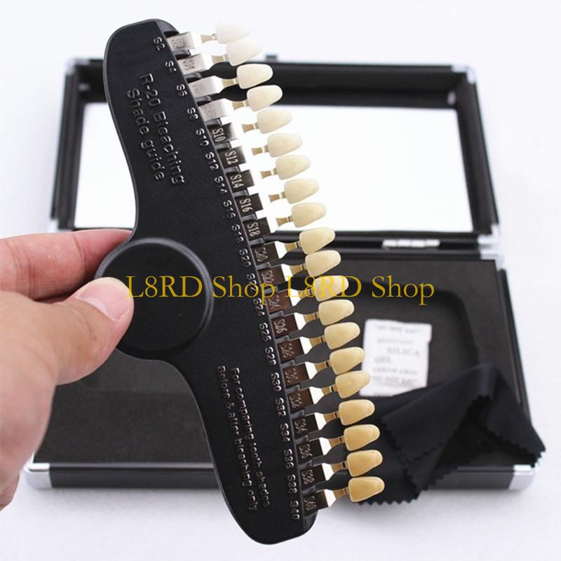 L8RD Professional 3D Teeth Whi - Teeth Whitening Shade Guide recension och pris