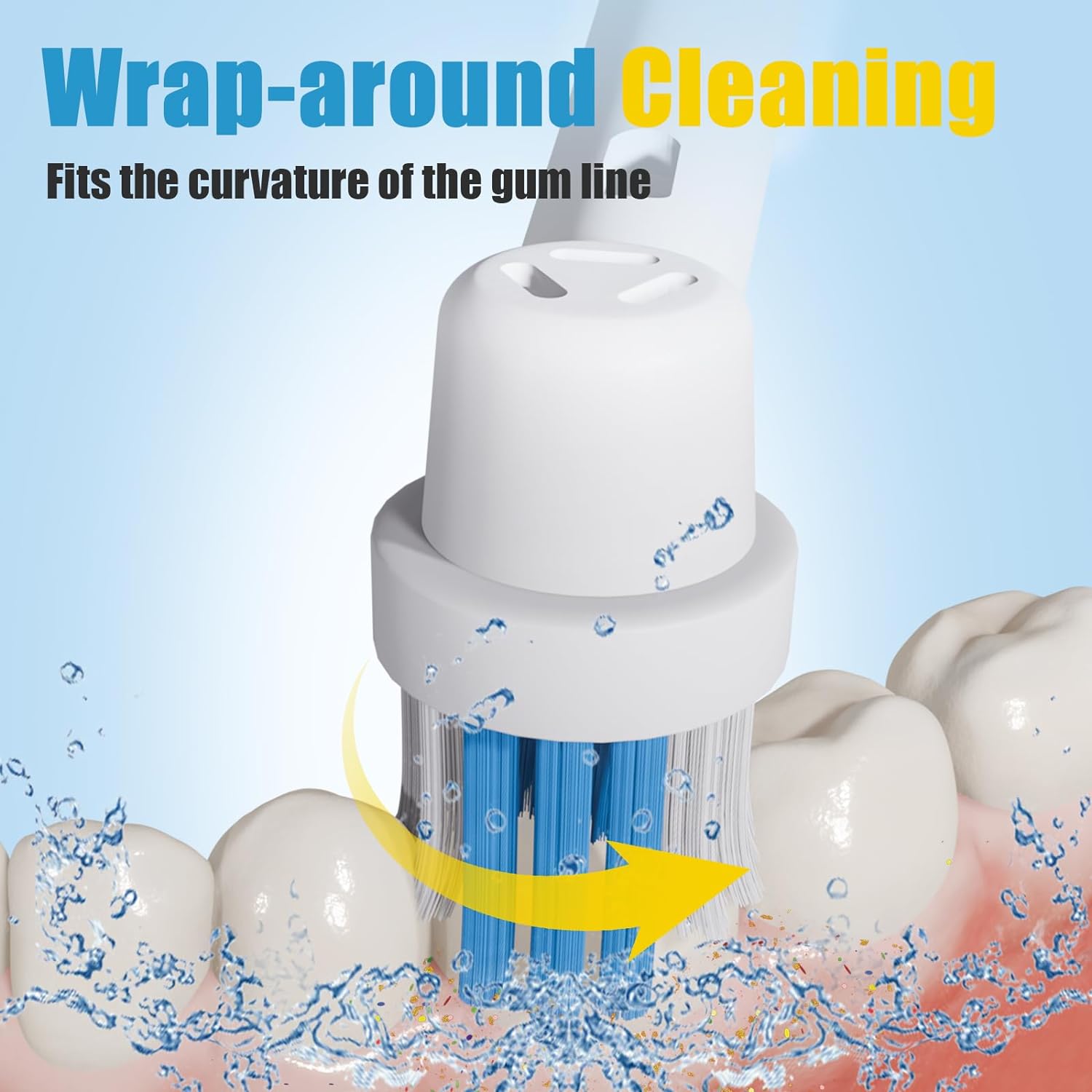 Black/White Replacement Brush  - Teeth Whitening Machine Professional recension och pris