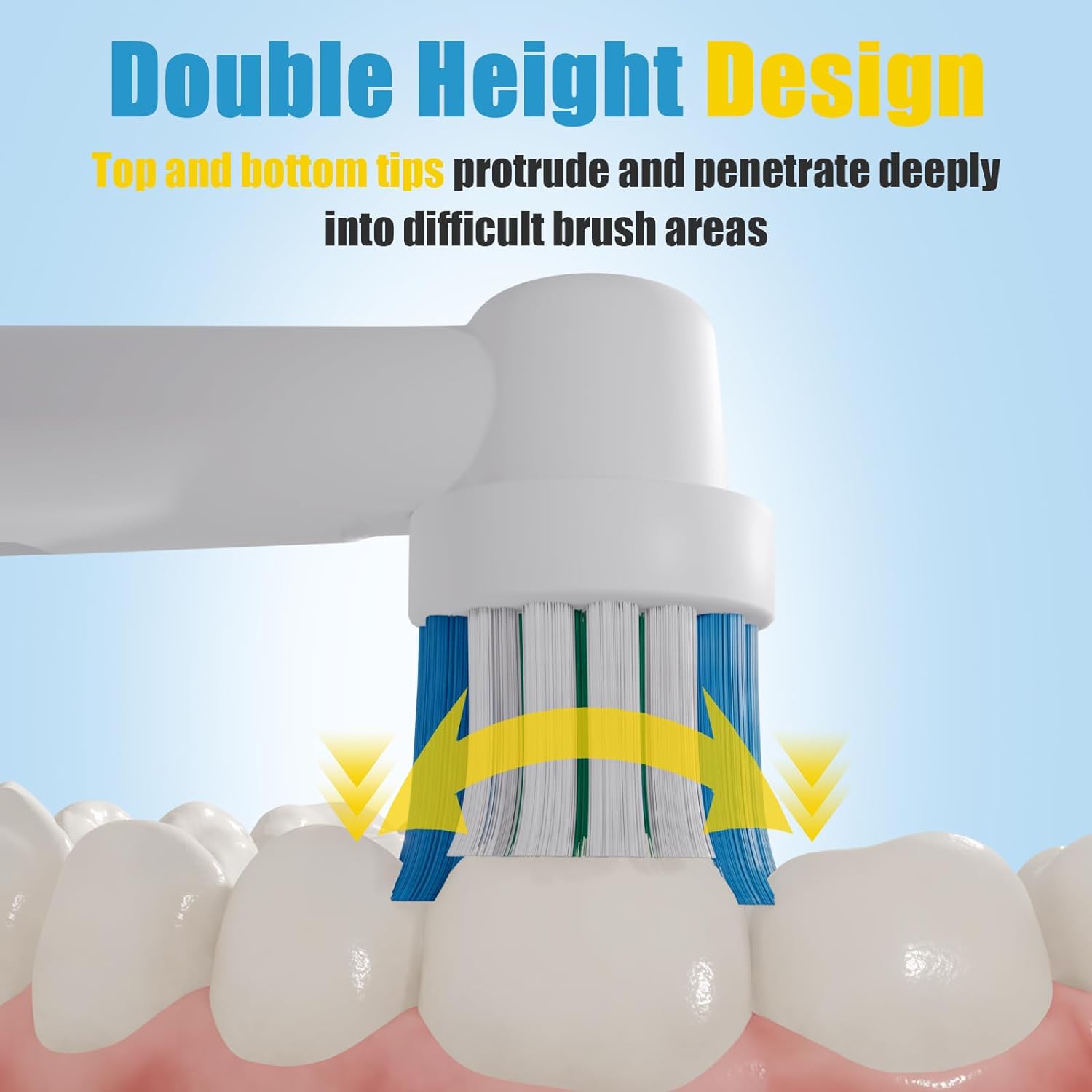 Black/White Replacement Brush  - Teeth Whitening Machine Professional recension och pris