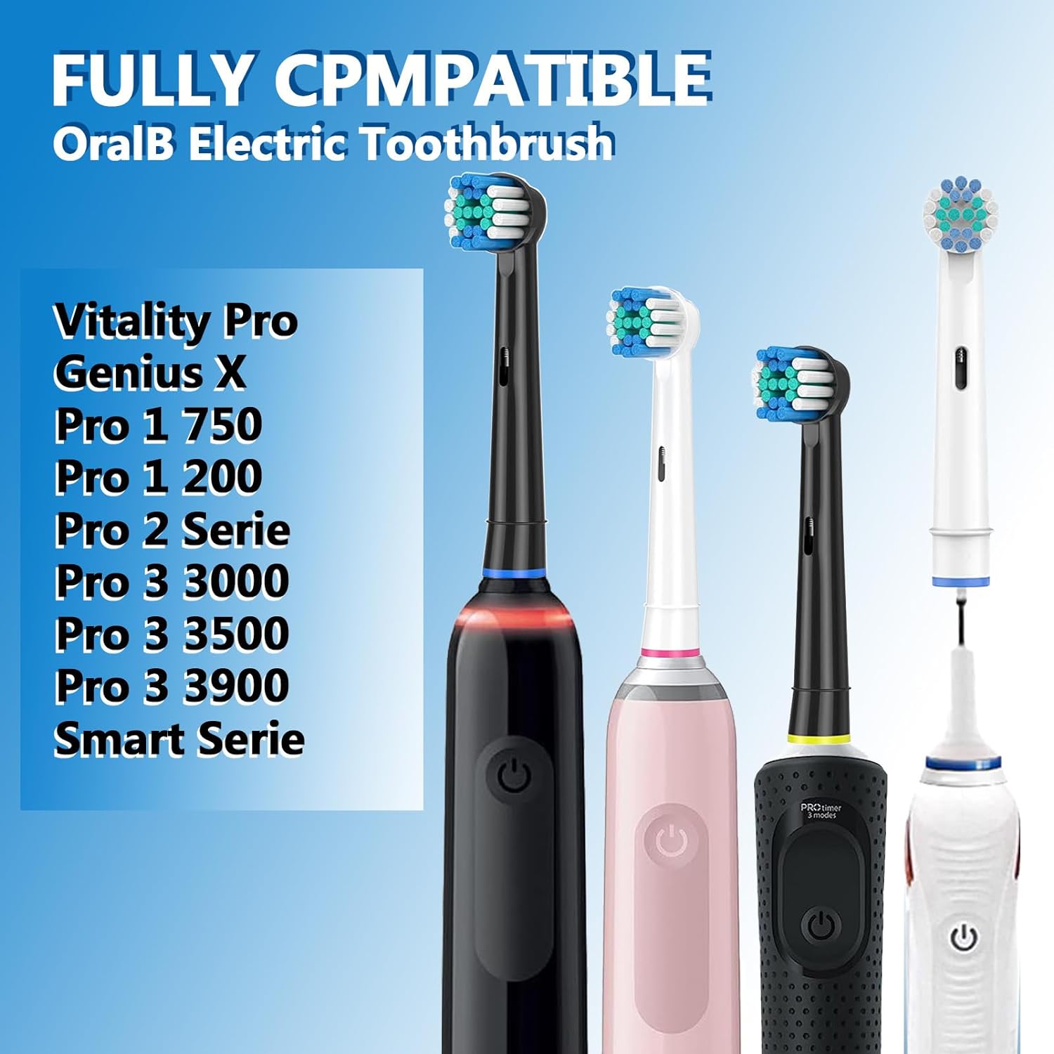 Black/White Replacement Brush  - Teeth Whitening Machine Professional recension och pris
