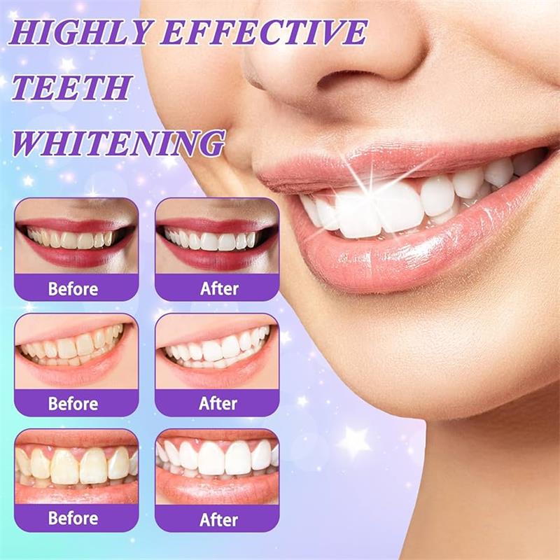 9D Purple Teeth Whitening Toot - Teeth Whitening Natural recension och pris