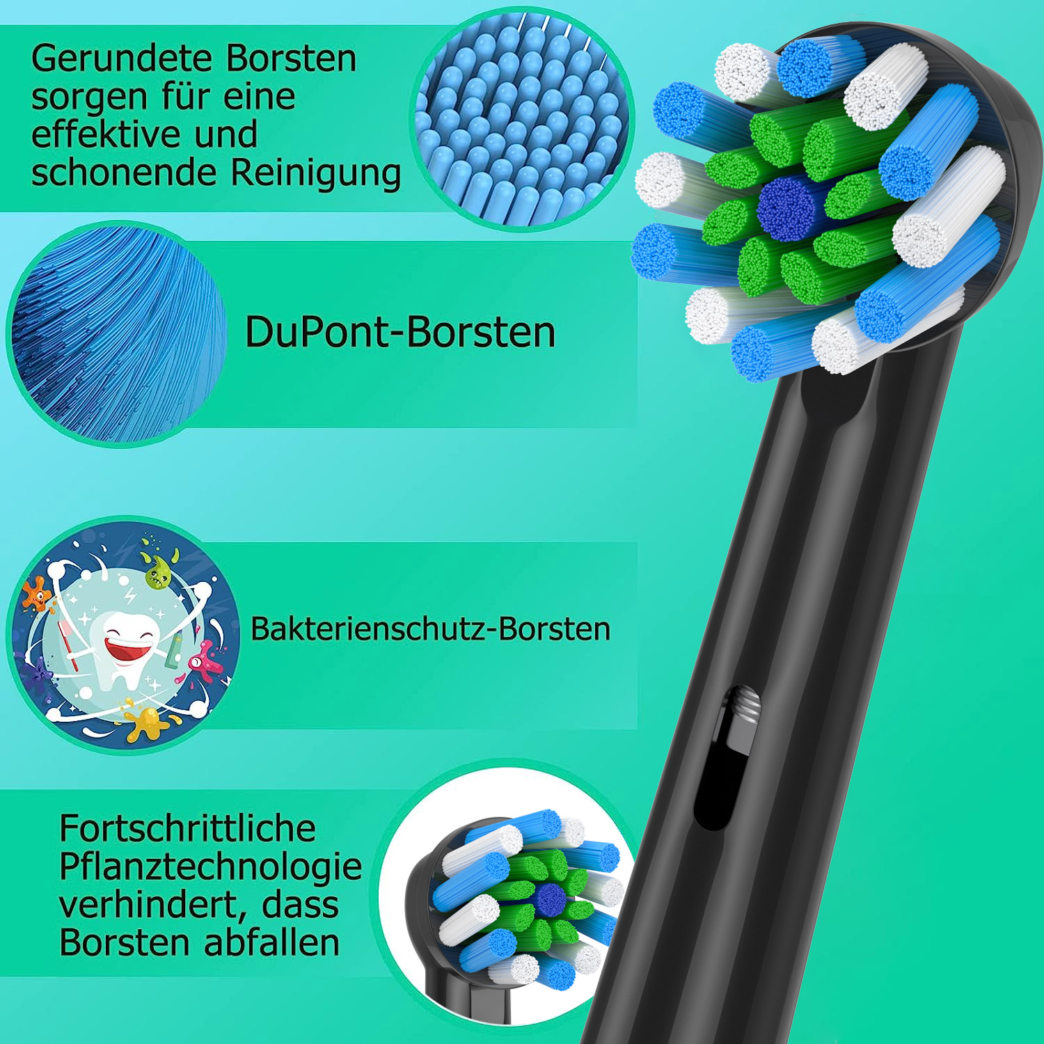 8pcs Toothbrush Head Compatibl - Teeth Whitening Machine Professional recension och pris