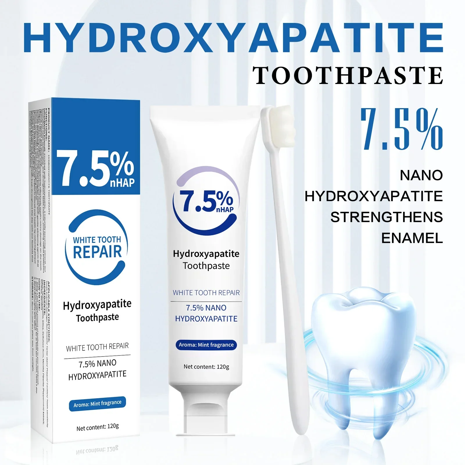 Toothpaste & Whitening Pen Kit - Teeth Whitening Natural recension och pris