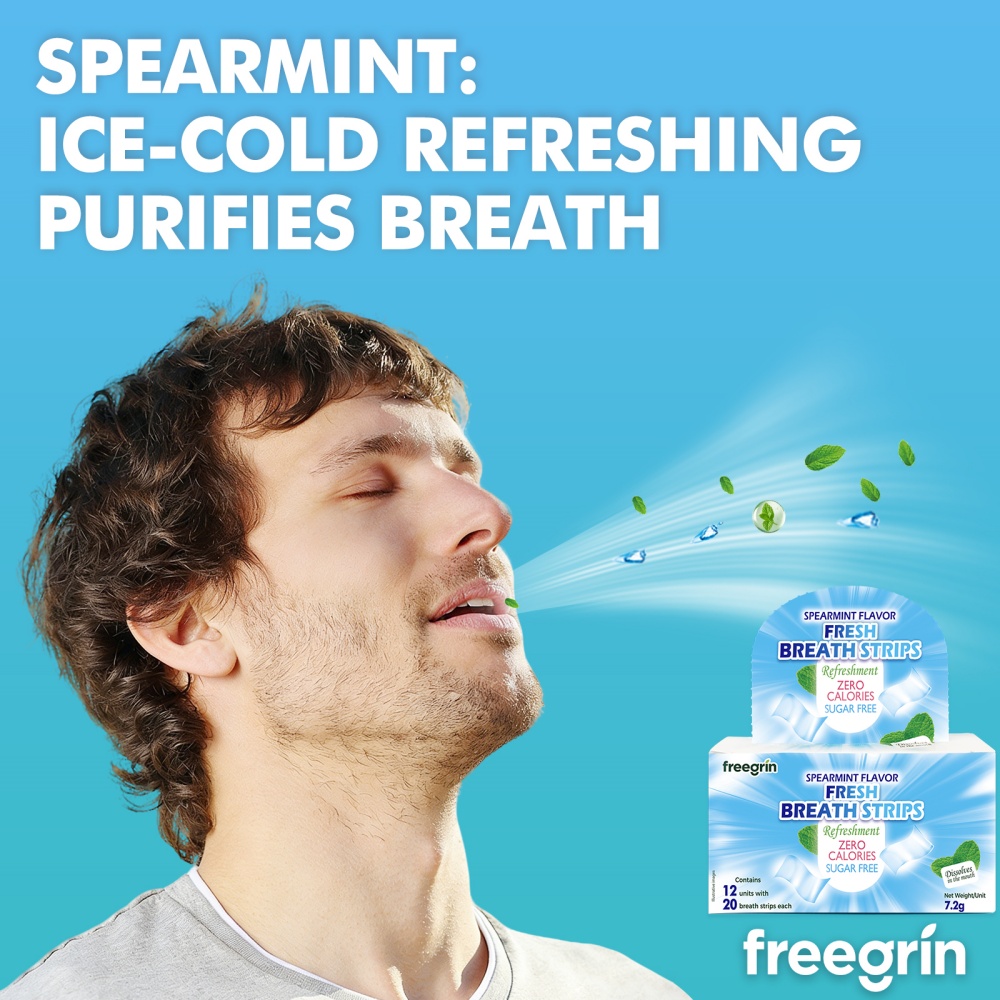 FREEGRIN Spearmint Flavored Fr - Teeth Whitening Instant recension och pris