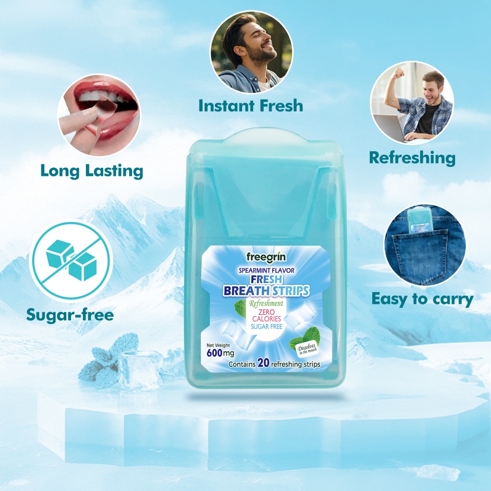 FREEGRIN Spearmint Flavored Fr - Teeth Whitening Instant recension och pris
