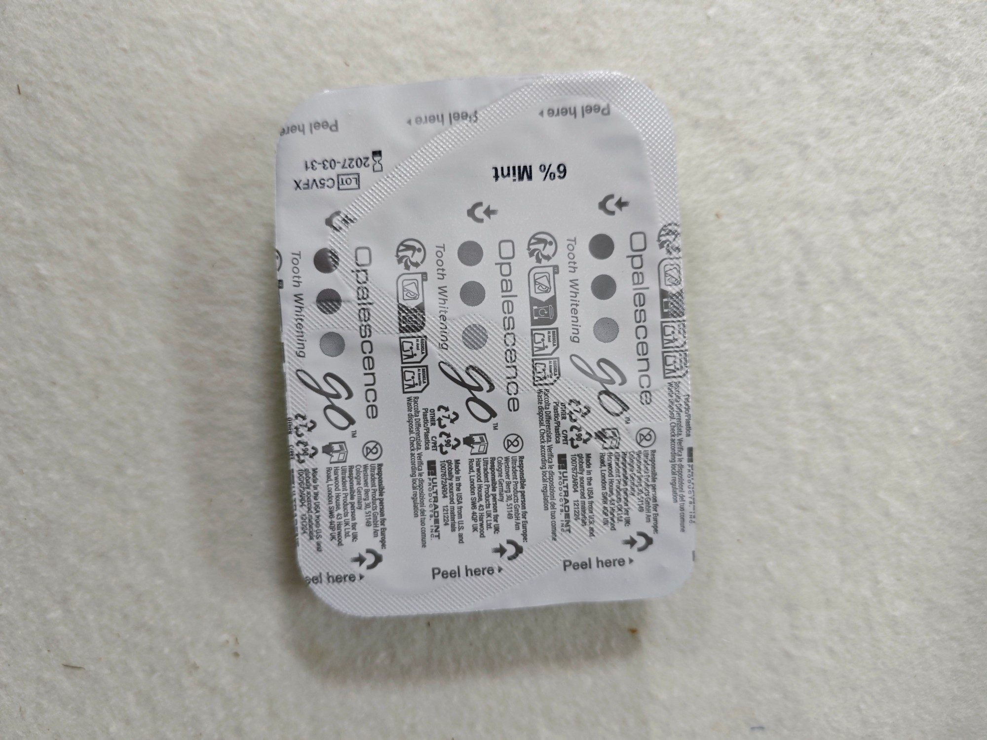 Ultradent Opalescence Go Teeth - Teeth Whitening Opalescence recension och pris
