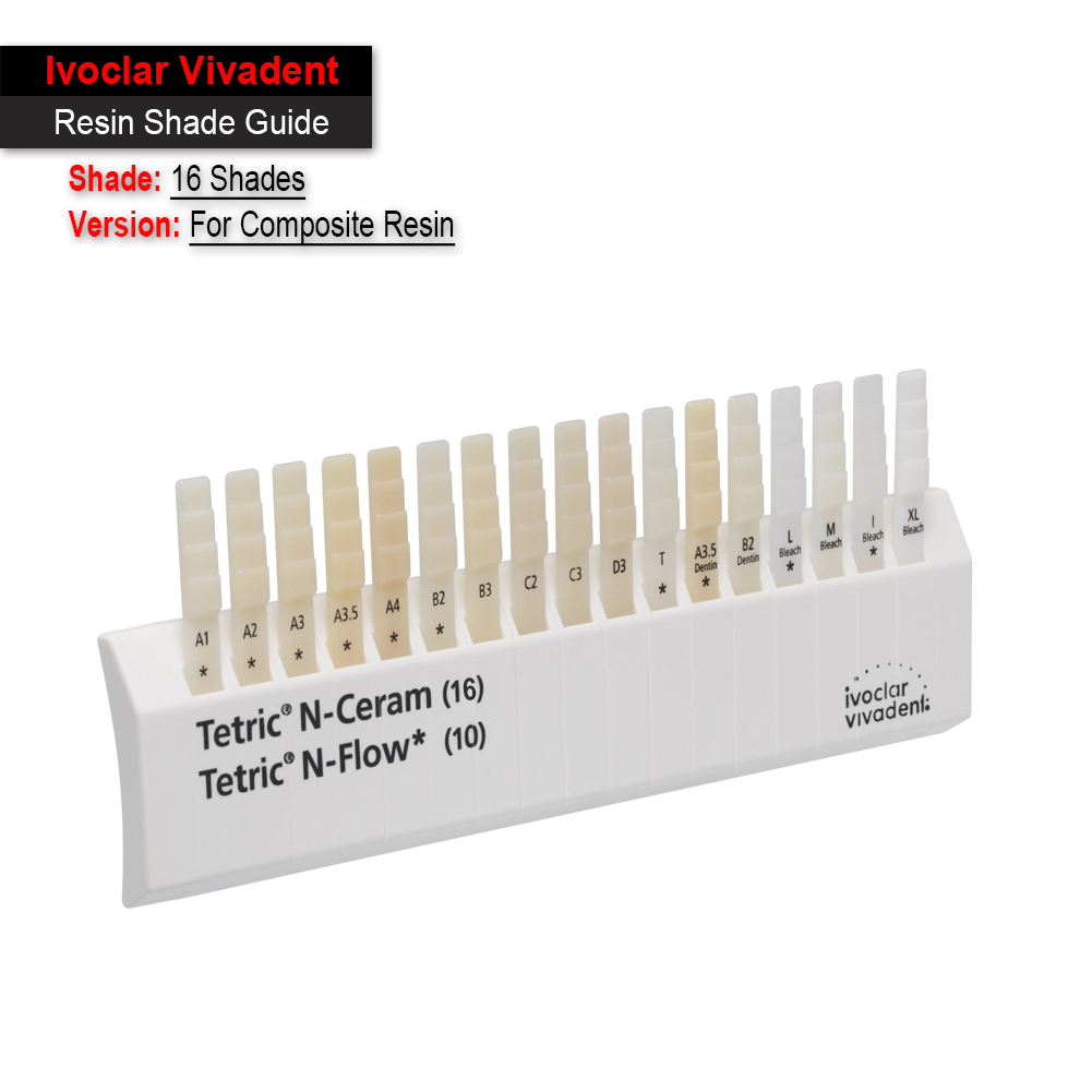 Ivoclar Dental Shade Guide Cro - Teeth Whitening Shade Guide recension och pris