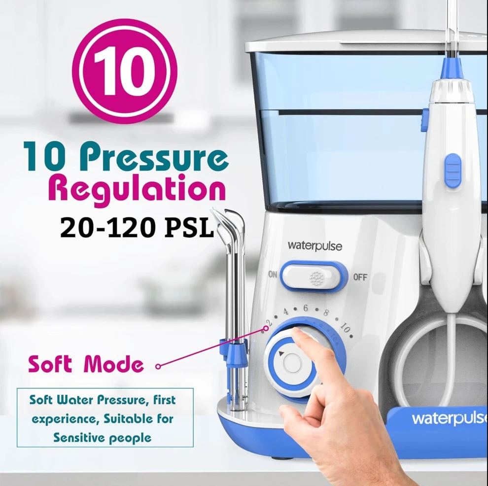 Waterpulse V300 Electric Water - Teeth Whitening For Braces recension och pris