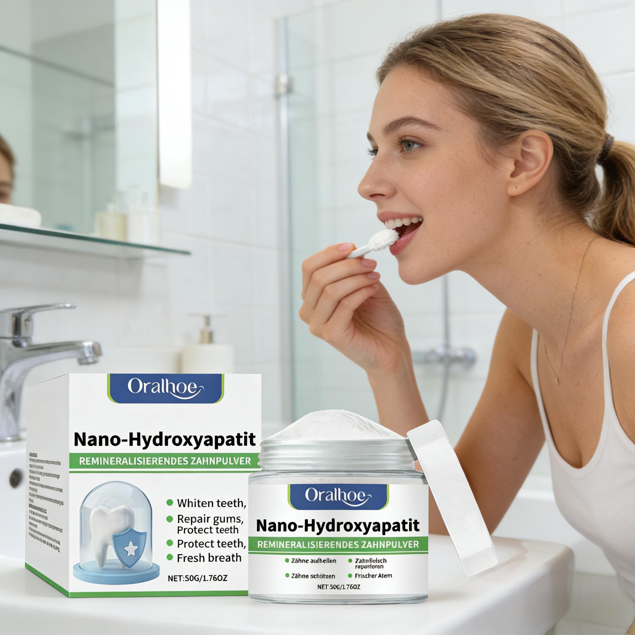 Oralhoe Whitening Tooth Powder - Teeth Whitening Instant recension och pris