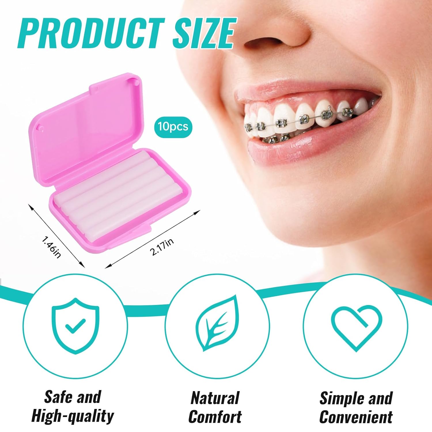 10box Dental Orthodontic Relie - Teeth Whitening For Braces recension och pris