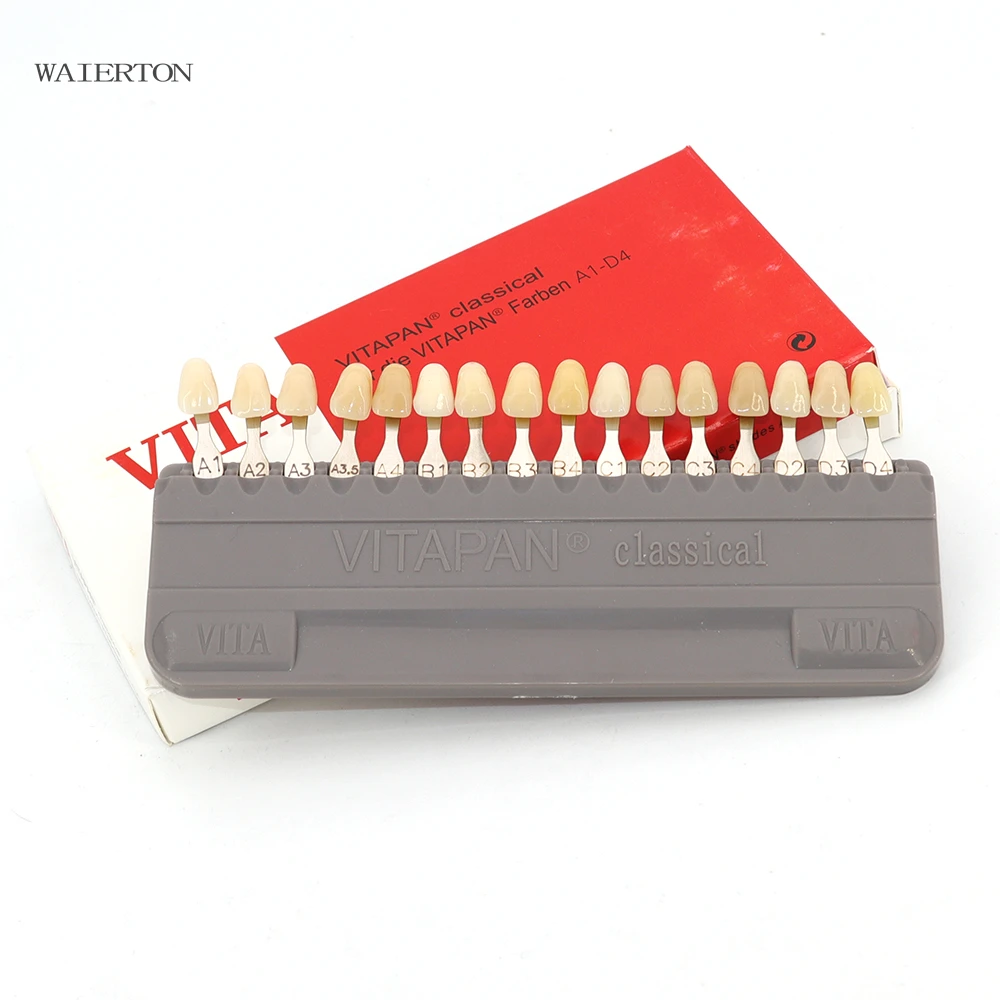 16 Colors Teeth Whitening Porc - Teeth Whitening Shade Guide recension och pris