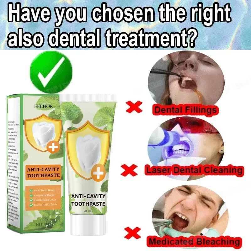 Anti Decay Toothpaste Repairs  - Teeth Whitening Uv recension och pris