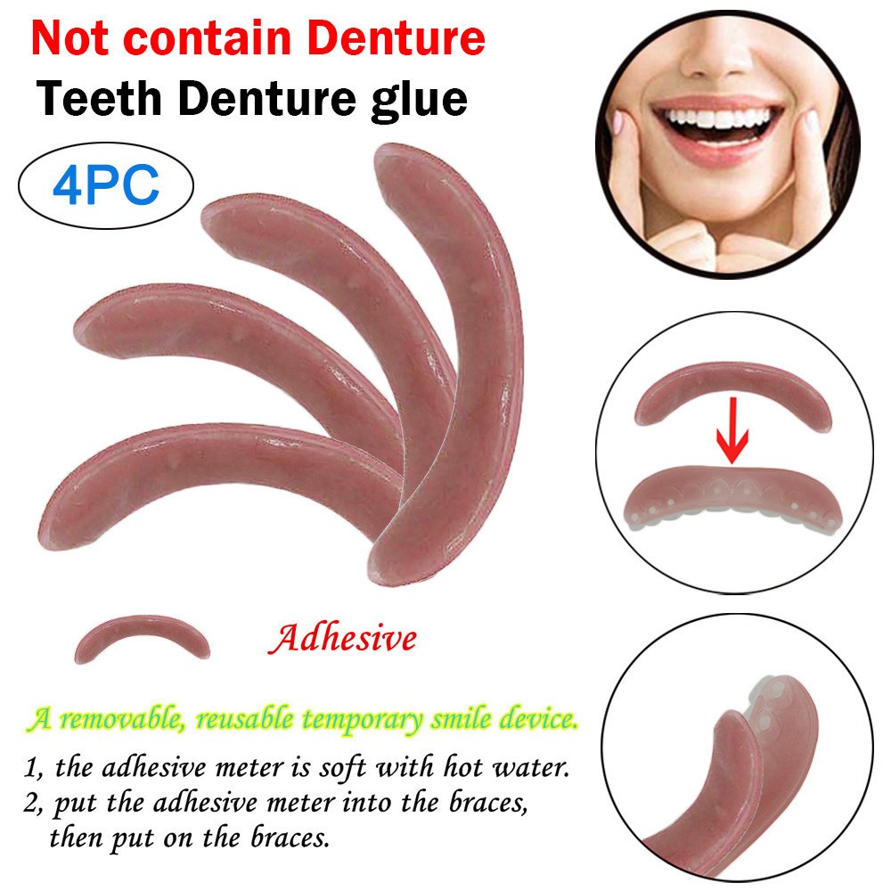 4/8 Pcs Whitening Braces Adhes - Teeth Whitening For Braces recension och pris