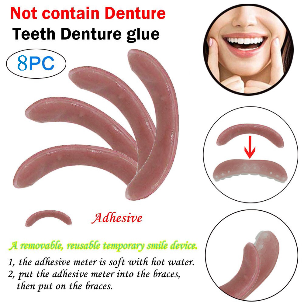 4/8 Pcs Whitening Braces Adhes - Teeth Whitening For Braces recension och pris