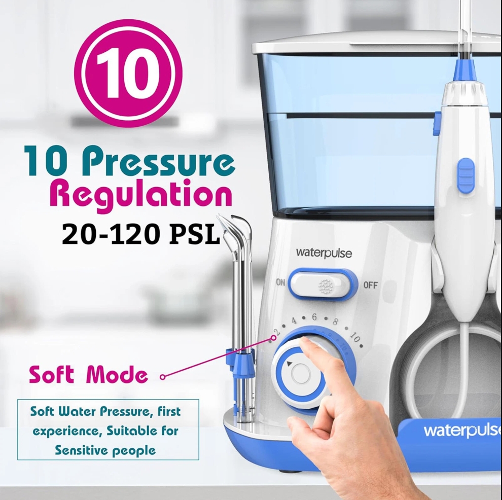 Waterpulse V300 800ml Electric - Teeth Whitening For Braces recension och pris