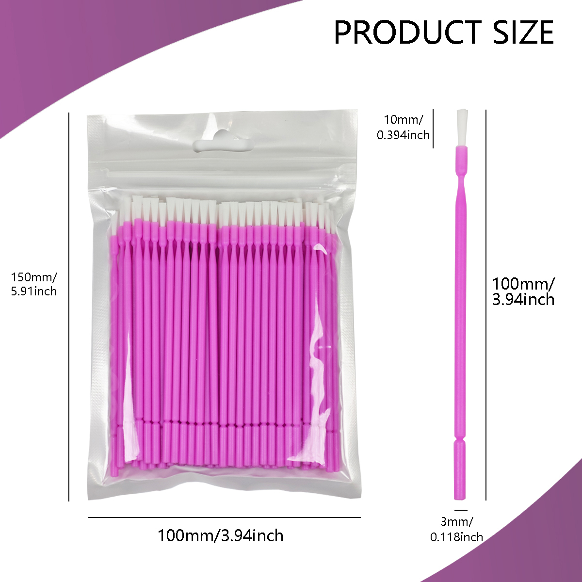 100Pcs Dental Disposable Micro - Teeth Whitening Products recension och pris
