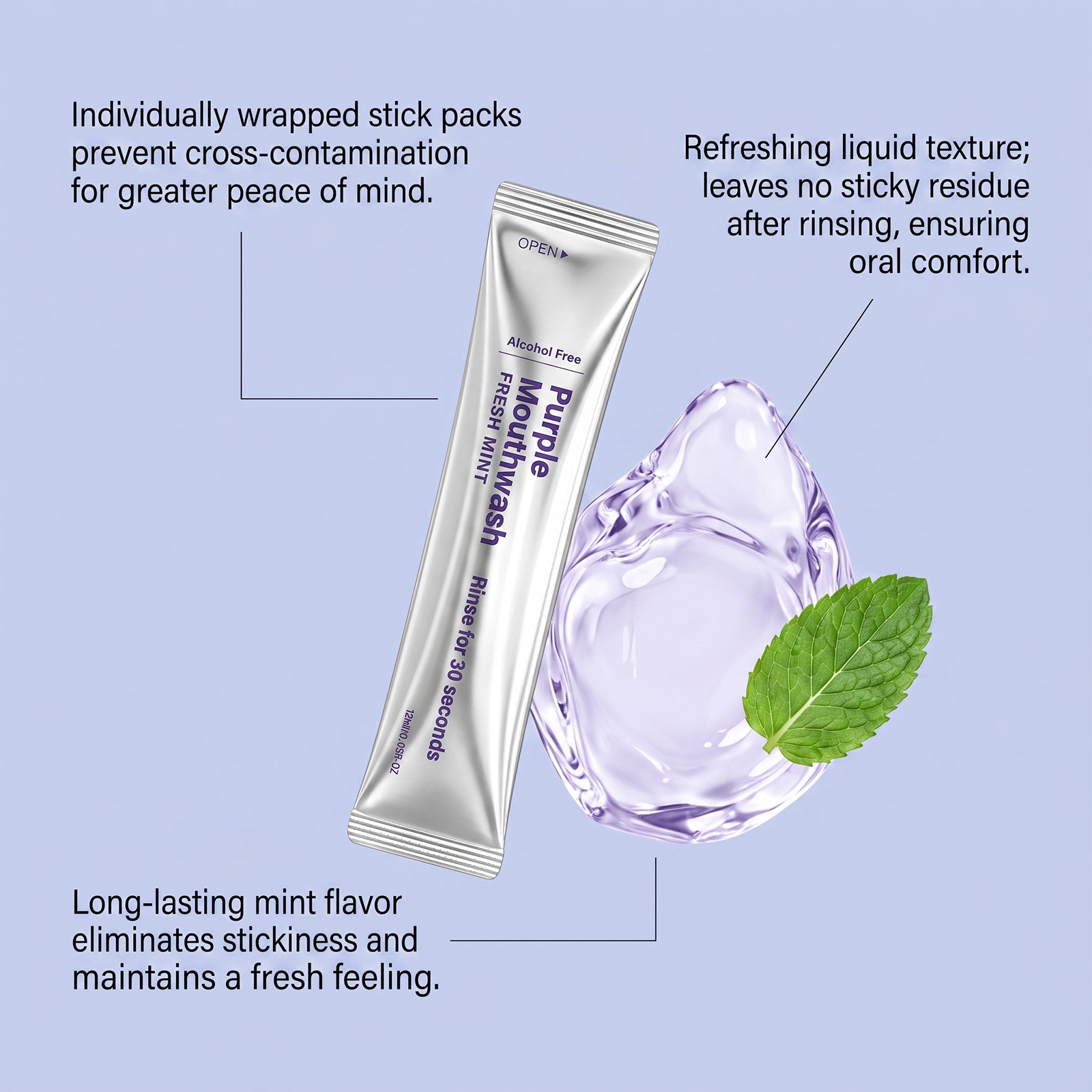 20 Pack Instant Whitening Mout - Teeth Whitening Natural recension och pris