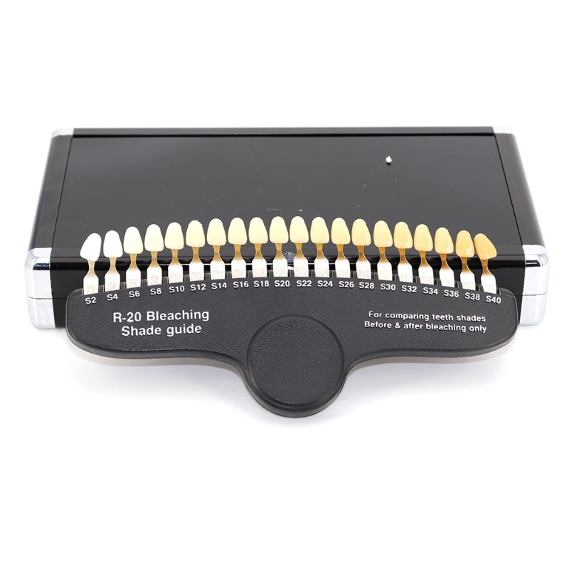 20/27 Colors 3D Dental Lab Ble - Teeth Whitening Shade Guide recension och pris