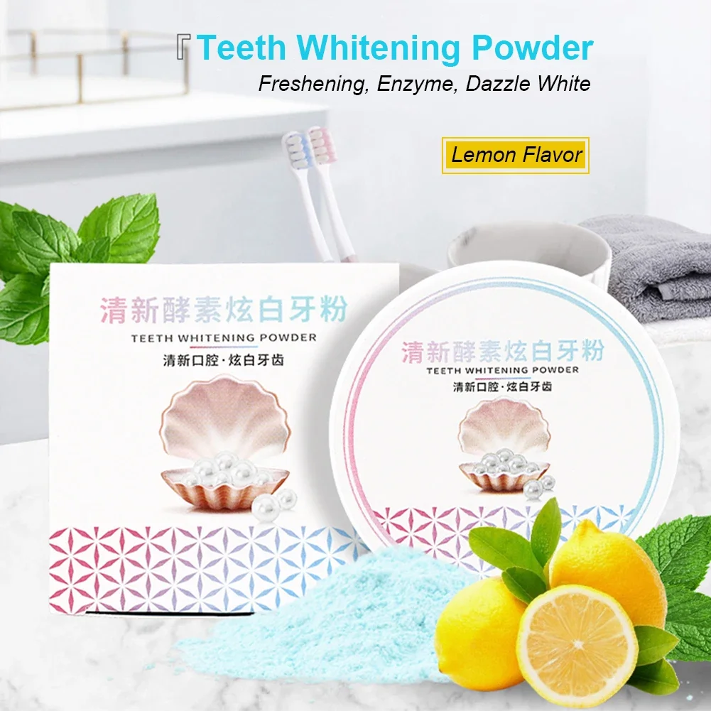 2 Types Teeth Whitening Powder - Teeth Whitening Activated Organic Charcoal recension och pris