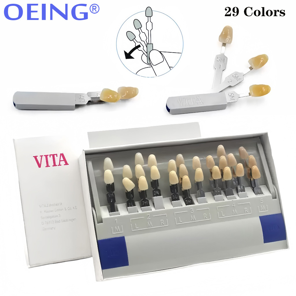 29/16 Colors Teeth Shade Guide - Teeth Whitening Shade Guide recension och pris