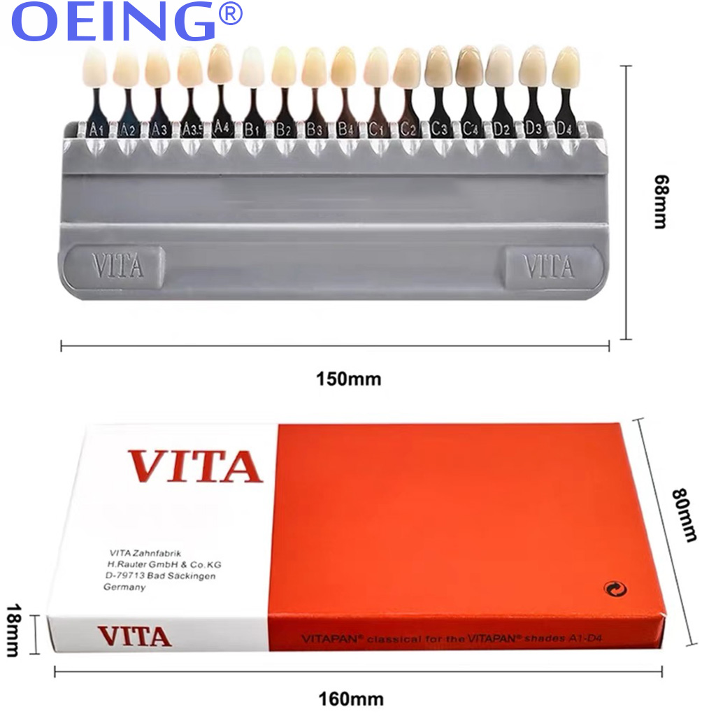 29/16 Colors Teeth Shade Guide - Teeth Whitening Shade Guide recension och pris