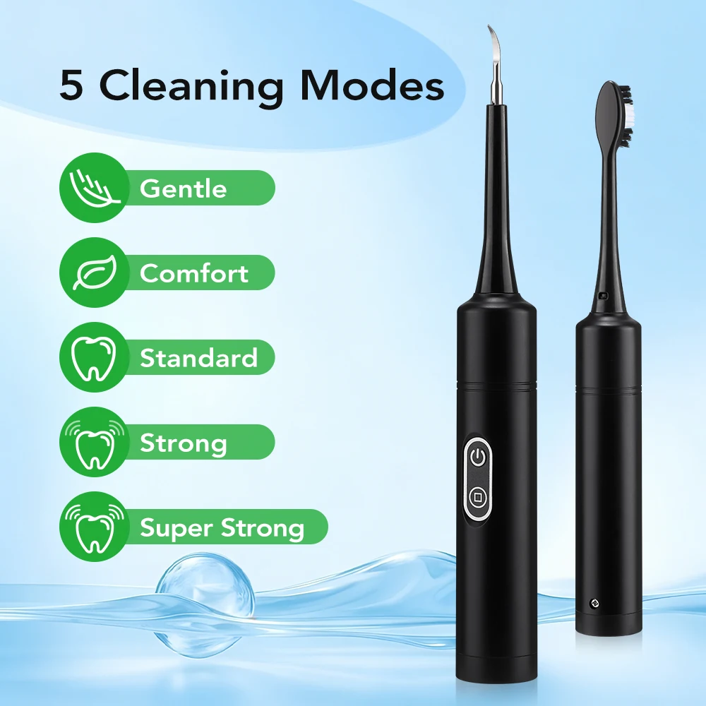 Electric Sonic Vibration Denta - Teeth Whitening Products recension och pris