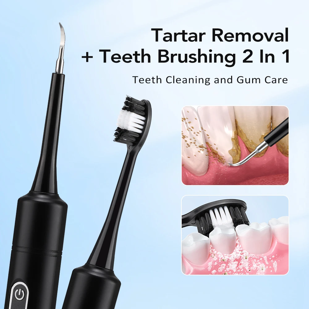 Electric Sonic Vibration Denta - Teeth Whitening Products recension och pris