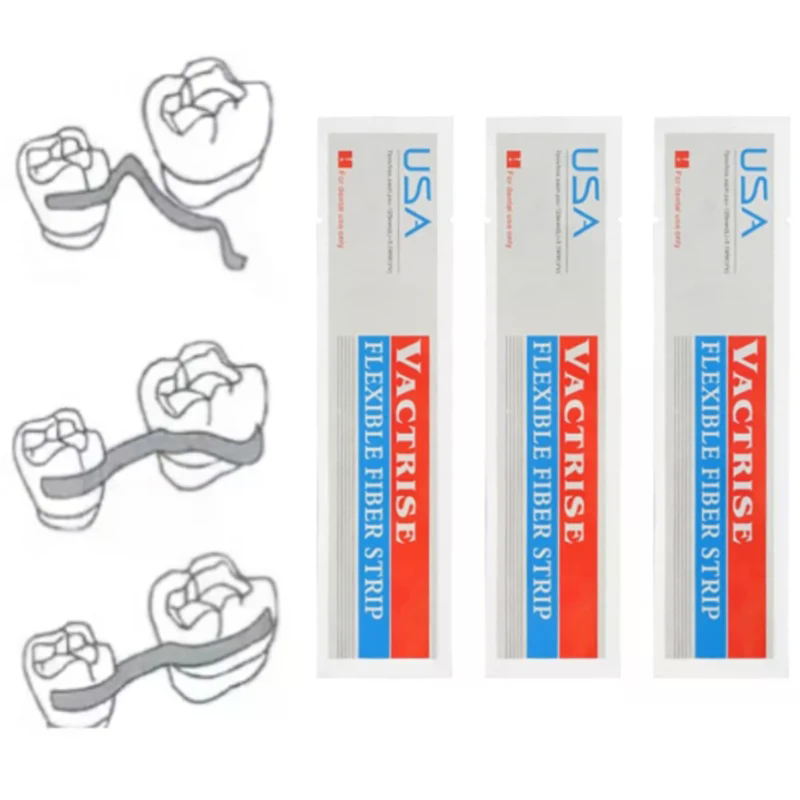 1Pc Dental Flexible Fiber Stri - Teeth Whitening Strips Lumineux recension och pris